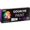 U.S. Art Supply Professional 36-Color Gouache Paint Set in Large 18ml Tubes & Color Mixing Wheel - Gouache Paint Tubes for Artists, Students, Beginners